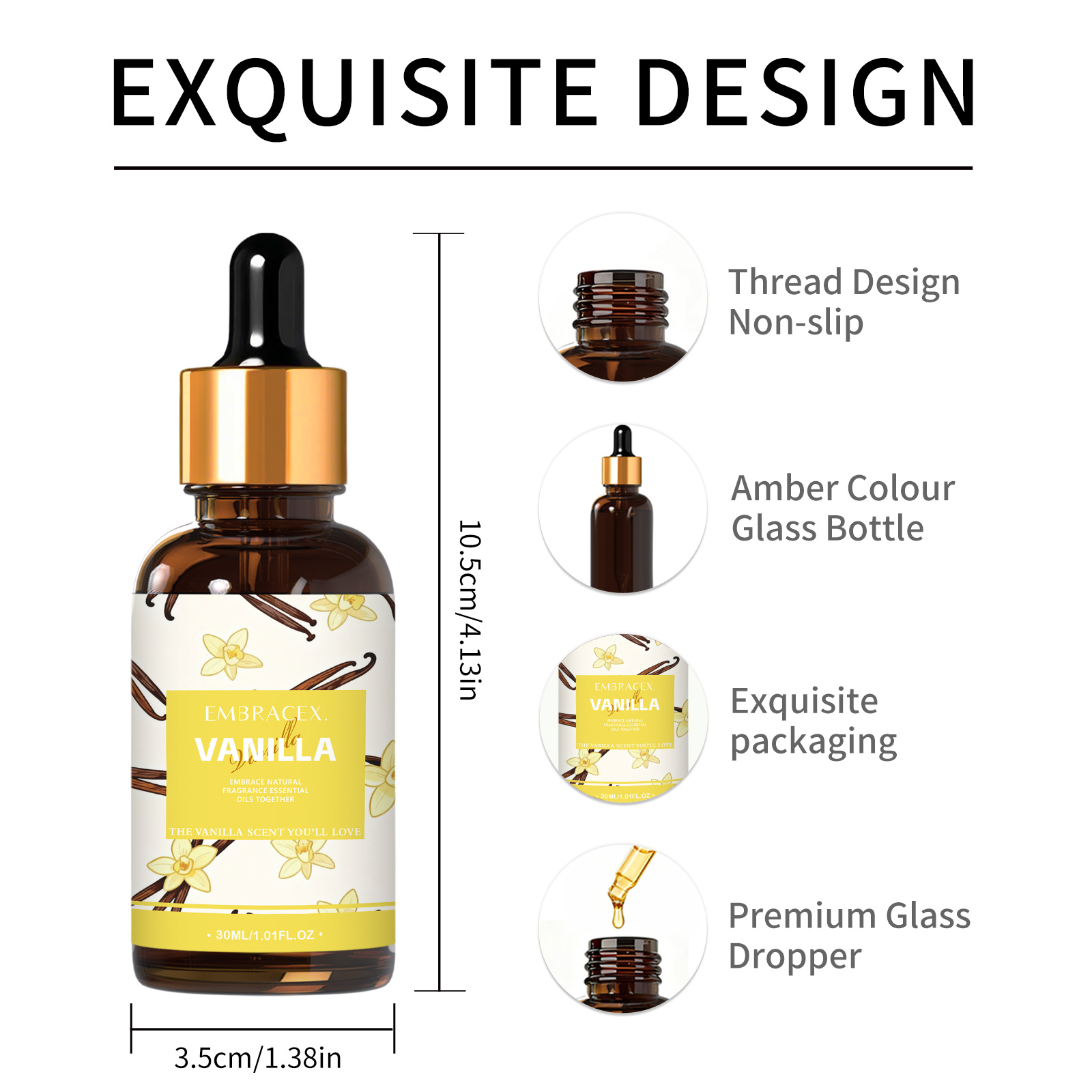 30ml Vanilla Fragrance Oils Fo - Candle Supplies Free Shipping recension och pris