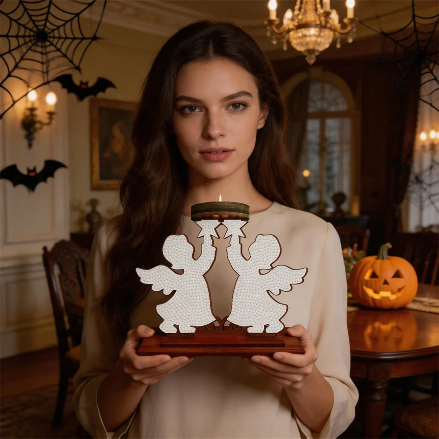 kid candle holder Halloween ho - Candle Supplies Free Shipping recension och pris