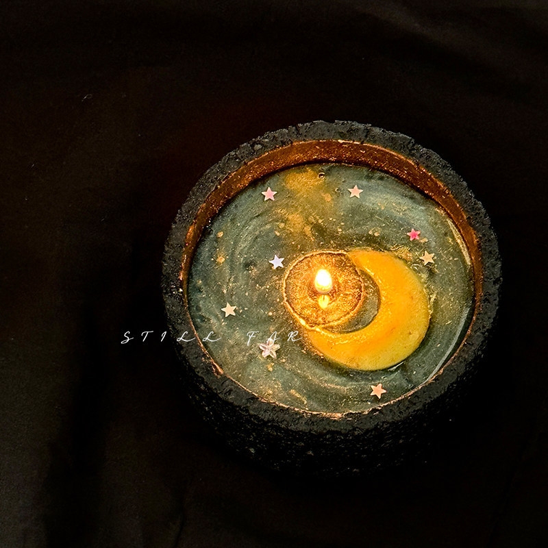 Melting Moon Scented Candle Ha - Candle Supplies Free Shipping recension och pris