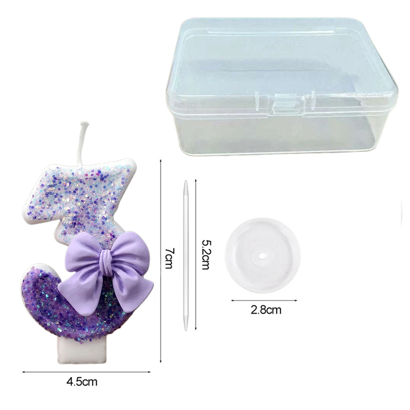 Creative Glitter Gradual Purpl - Candle Supplies Free Shipping recension och pris