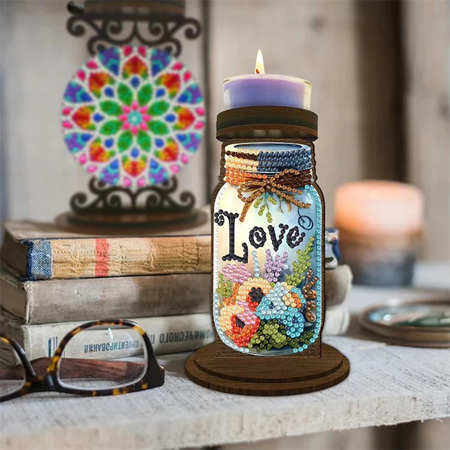 Love candle holder Halloween h - Candle Supplies Free Shipping recension och pris